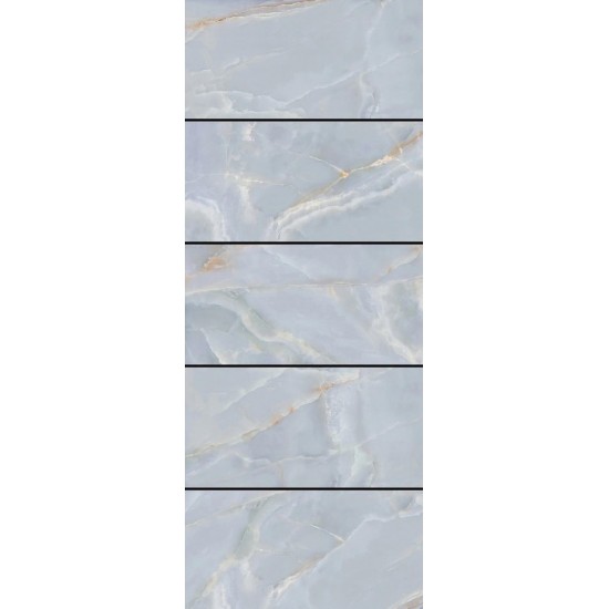 Πλακάκι Sapphire Onyx Blue 60Χ120 Rettificato Μπλε Τύπου Όνυχα Γυαλιστερό